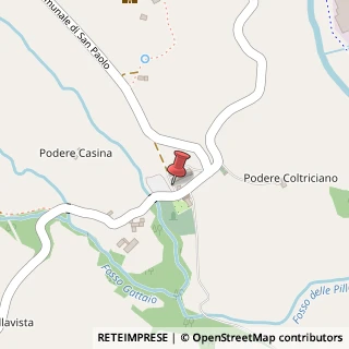 Mappa Via di Pieve di Romena, 1, 52015 Pratovecchio Stia, Arezzo (Toscana)