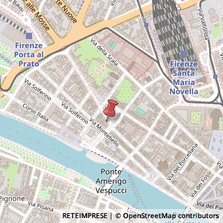 Mappa Via Il Prato, 10, 50123 Firenze, Firenze (Toscana)