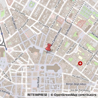 Mappa Via dei martelli 4, 50129 Firenze, Firenze (Toscana)