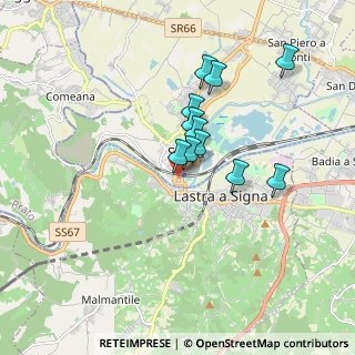 Mappa Piazza Del Taglia, 50058 Signa FI, Italia (1.40455)