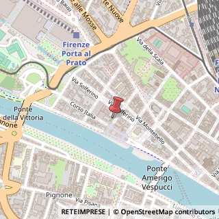 Mappa Via Giuseppe Garibaldi, 5, 50123 Firenze, Firenze (Toscana)