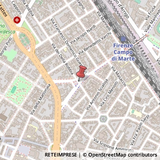 Mappa Viale mazzini giuseppe, 50132 Firenze, Firenze (Toscana)