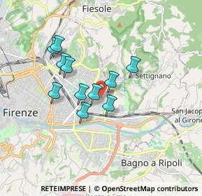 Mappa Firenze, 50135 Firenze FI, Italia (1.42545)