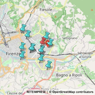 Mappa Firenze, 50135 Firenze FI, Italia (1.57231)