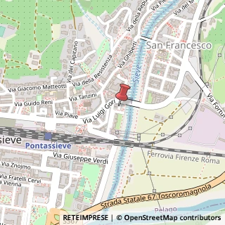 Mappa Via del Prato, 4, 50065 Pontassieve, Firenze (Toscana)