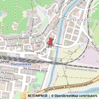 Mappa Piazza della Vittoria, 15, 50065 Pontassieve, Firenze (Toscana)