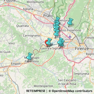 Mappa Piazza Felice Cavallotti, 50058 Signa FI, Italia (6.21818)