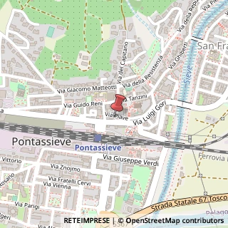 Mappa Via Giuseppe Garibaldi, 58, 50065 Pontassieve, Firenze (Toscana)