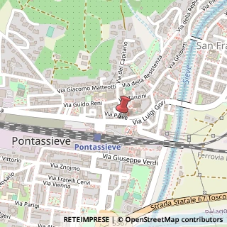 Mappa Via Giuseppe Garibaldi, 50, 50065 Pontassieve, Firenze (Toscana)