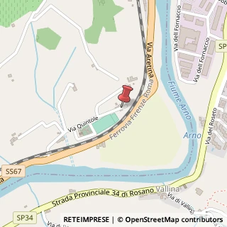 Mappa Via Quintole, 8, 50061 Fiesole, Firenze (Toscana)