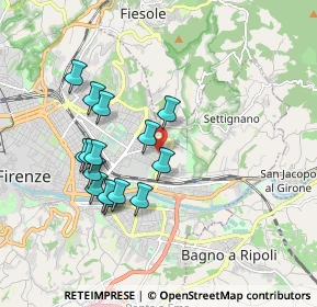 Mappa Via Luigi Bertelli Vamba, 50135 Firenze FI, Italia (1.718)