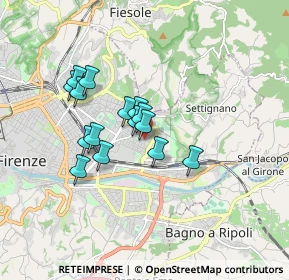 Mappa Via Luigi Bertelli Vamba, 50135 Firenze FI, Italia (1.362)