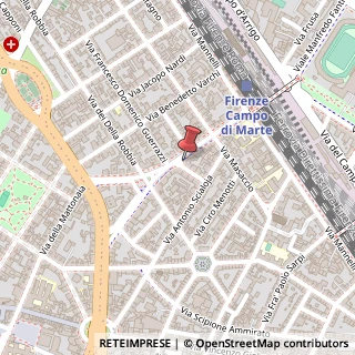 Mappa Viale Giuseppe Mazzini, 54, 50100 Firenze, Firenze (Toscana)
