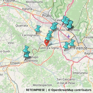 Mappa Via Don Giovanni Minzoni, 50058 Signa FI, Italia (8.00563)