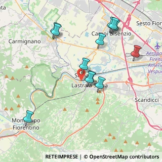 Mappa Via Don Giovanni Minzoni, 50058 Signa FI, Italia (4.32583)
