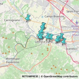 Mappa Via Don Giovanni Minzoni, 50058 Signa FI, Italia (2.685)