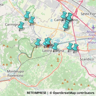 Mappa Via Don Giovanni Minzoni, 50058 Signa FI, Italia (4.07929)