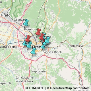 Mappa Via Bernardino Ramazzini, 50141 Firenze FI, Italia (5.09333)