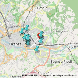 Mappa Via Bernardino Ramazzini, 50141 Firenze FI, Italia (1.29636)