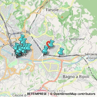 Mappa Via Bernardino Ramazzini, 50141 Firenze FI, Italia (2.3395)