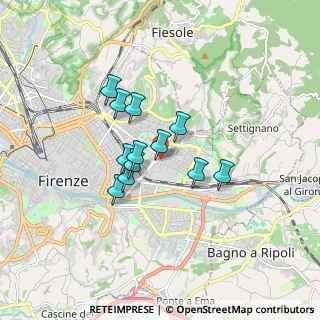 Mappa Via Bernardino Ramazzini, 50141 Firenze FI, Italia (1.25833)