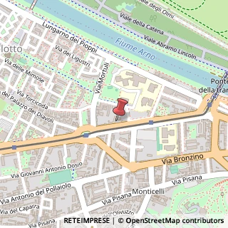 Mappa Via del Sansovino, 192, 50142 Firenze, Firenze (Toscana)