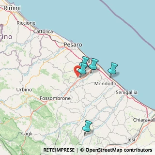 Mappa 61030 Lucrezia PU, Italia (38.47636)