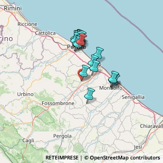 Mappa 61030 Lucrezia PU, Italia (12.303)
