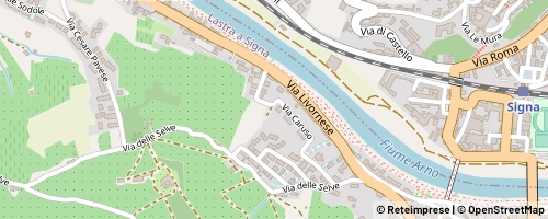 Mappa Lastra a Signa
