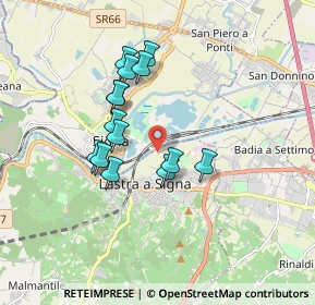 Mappa Via Giovanni Amendola, 50055 Lastra a Signa FI, Italia (1.50857)