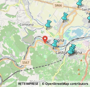 Mappa Via Erta, 50055 Lastra a Signa FI, Italia (3.31692)