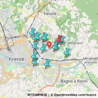 Mappa Via San Giovanni Gualberto, 50137 Firenze FI, Italia (1.262)