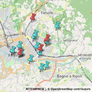 Mappa Via S. Giovanni Gualberto, 50137 Firenze FI, Italia (2.00833)