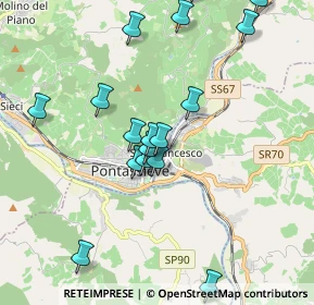 Mappa Piazza XIV Martiri, 50065 Pontassieve FI, Italia (2.412)