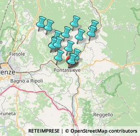 Mappa Piazza XIV Martiri, 50065 Pontassieve FI, Italia (5.38063)