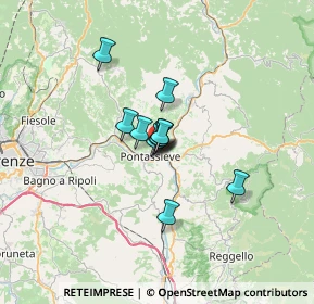 Mappa Piazza XIV Martiri, 50065 Pontassieve FI, Italia (3.61182)