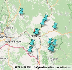 Mappa Piazza XIV Martiri, 50065 Pontassieve FI, Italia (6.92583)