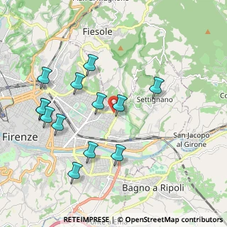 Mappa Via Pietro Mastri, 50135 Firenze FI, Italia (2.11538)