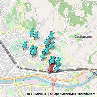 Mappa Via Pietro Mastri, 50135 Firenze FI, Italia (0.7455)