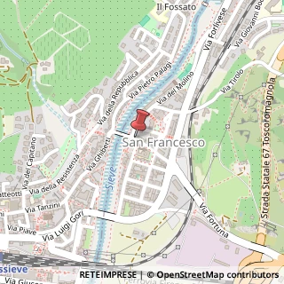 Mappa Via IV Novembre, 7/9, 50060 Pelago, Firenze (Toscana)
