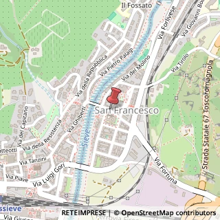 Mappa Via IV Novembre, 23, 50060 Pontassieve, Firenze (Toscana)