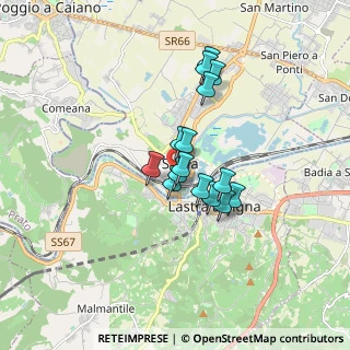 Mappa Via Santa Maria, 50058 Signa FI, Italia (1.23933)
