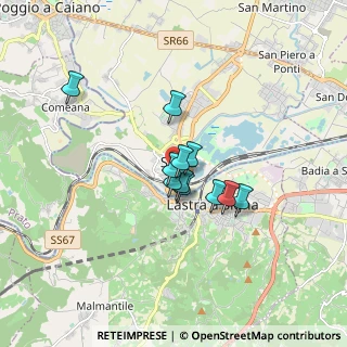 Mappa Via Santa Maria, 50058 Signa FI, Italia (1.13273)