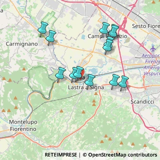 Mappa Via della Resistenza, 50058 Signa FI, Italia (3.80462)