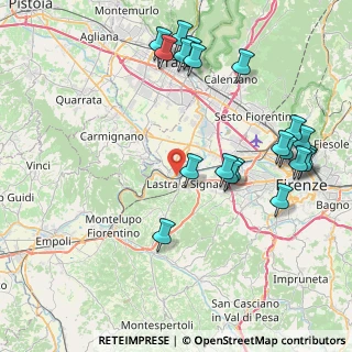 Mappa Via della Resistenza, 50058 Signa FI, Italia (9.6485)
