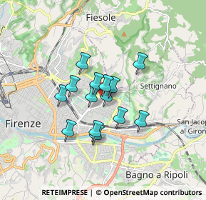 Mappa Via Fedele Soldani, 50137 Firenze FI, Italia (1.17857)