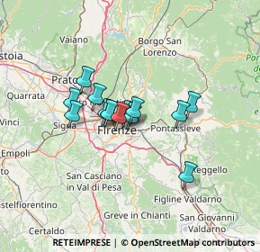 Mappa Via Fedele Soldani, 50137 Firenze FI, Italia (9.08857)