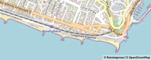 Mappa Bordighera