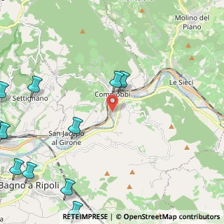 Mappa Via della Docciolina, 50012 Vallina FI, Italia (3.6275)