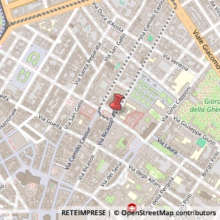 Mappa Piazza di San Marco,  4, 50100 Firenze, Firenze (Toscana)